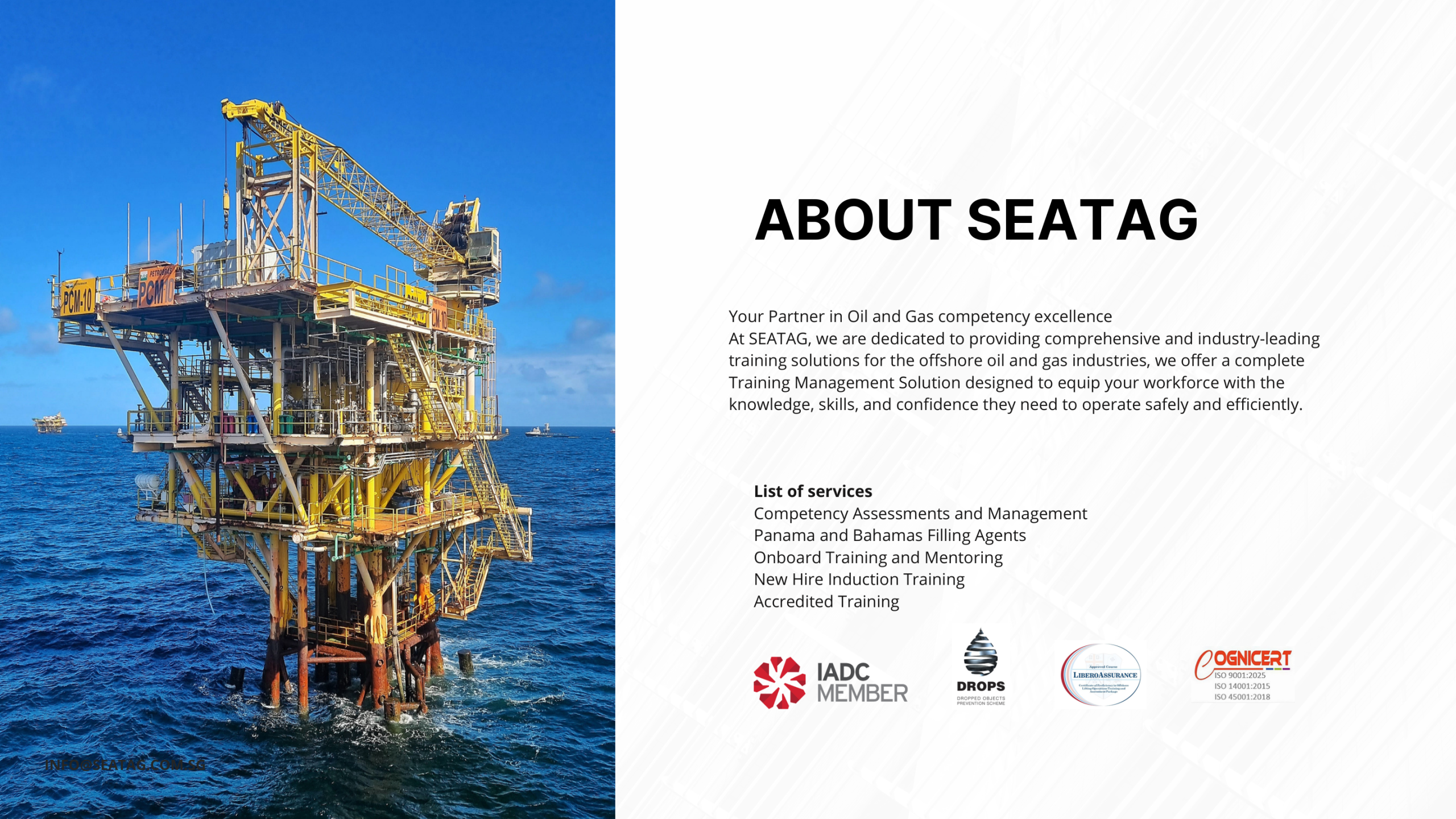 About SEATAG overview slide