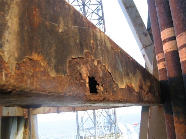Corrosion inspection support