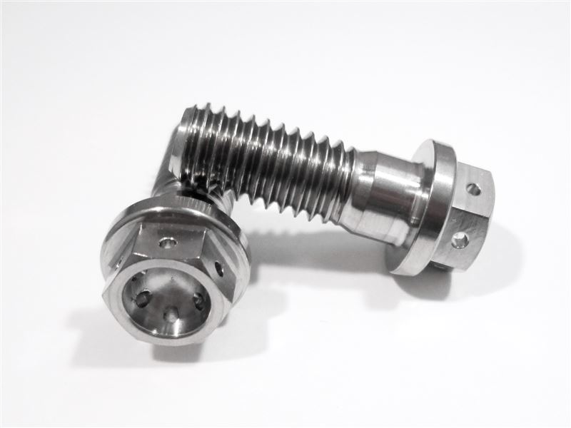 Mechanical fixing and bolt retention detail