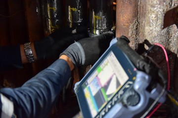 Ultrasonic testing and thickness gauging
